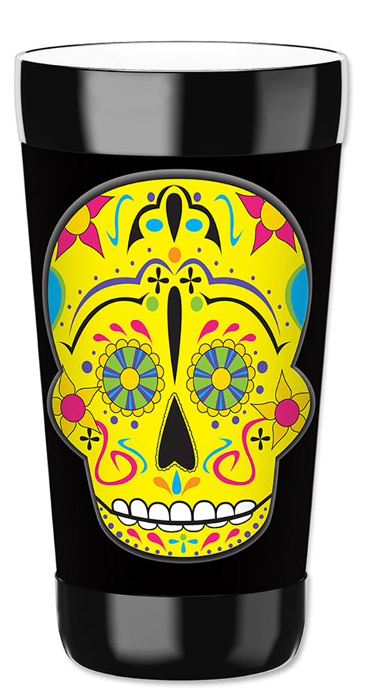 Yellow Sugar Skull - #942