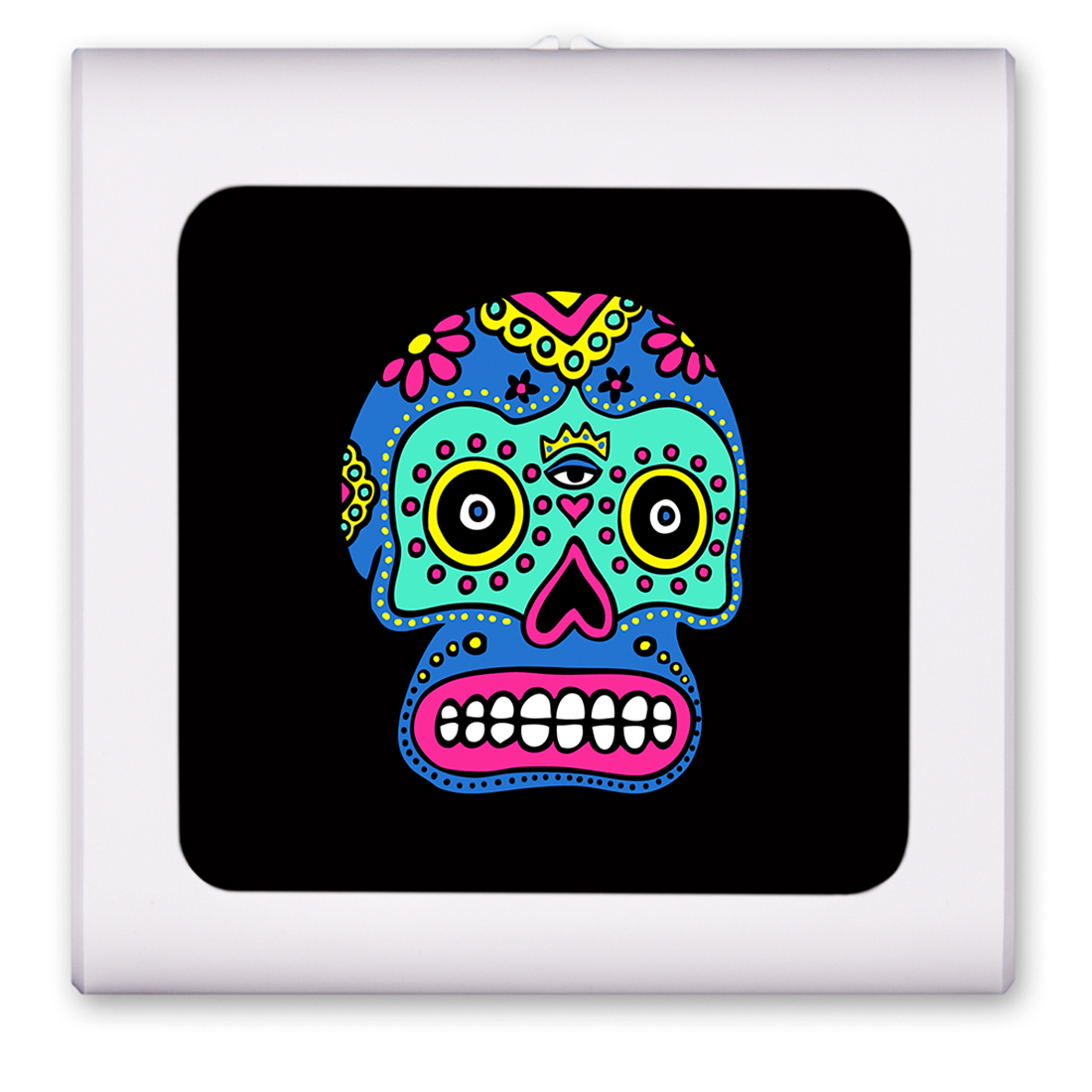 Blue Sugar Skull - #945