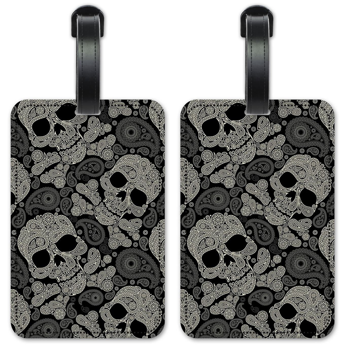 Paisley Skulls - #946