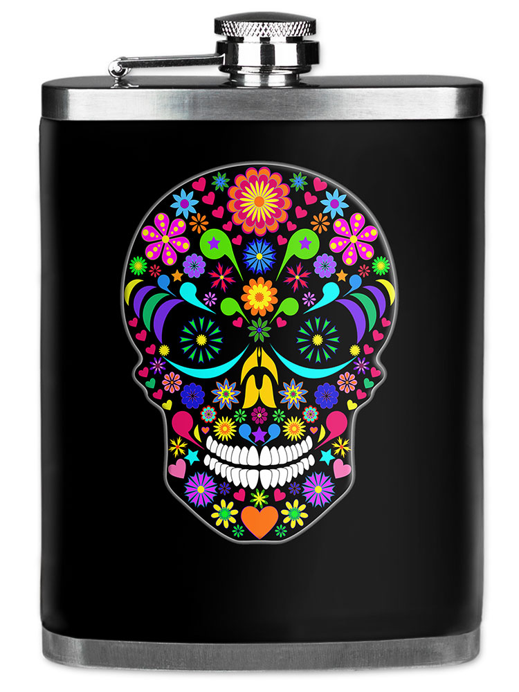 Multi Color Sugar Skull - #950