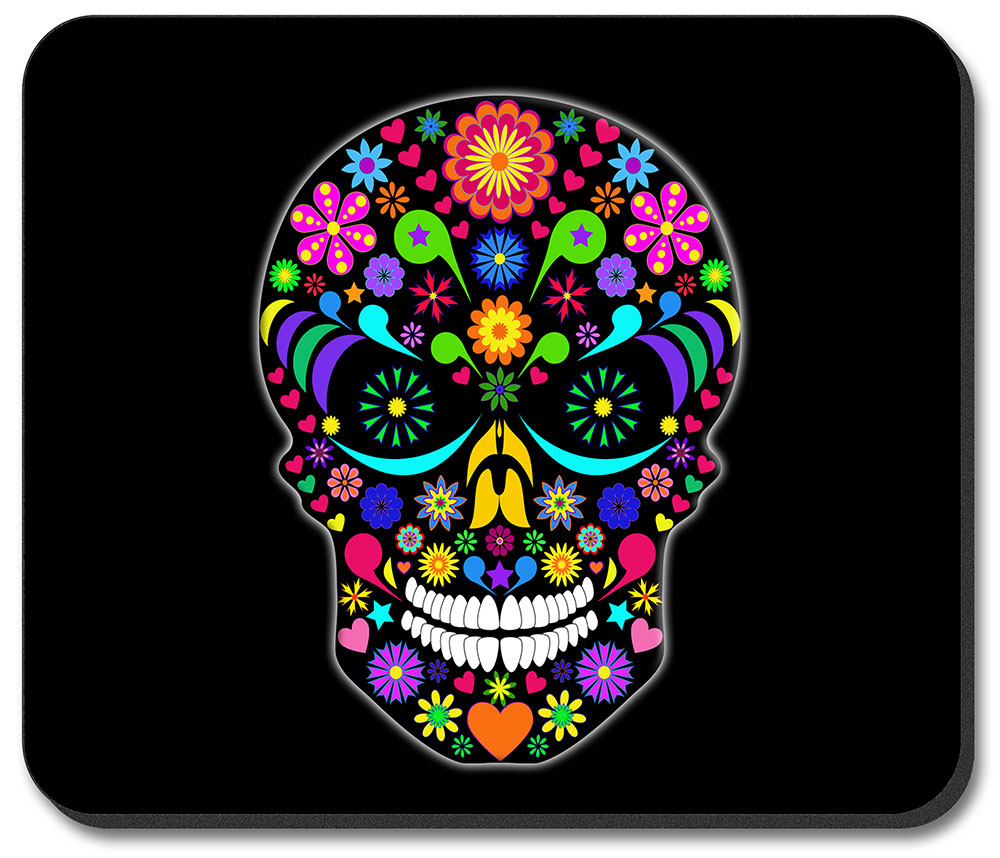 Multi Color Sugar Skull - #950