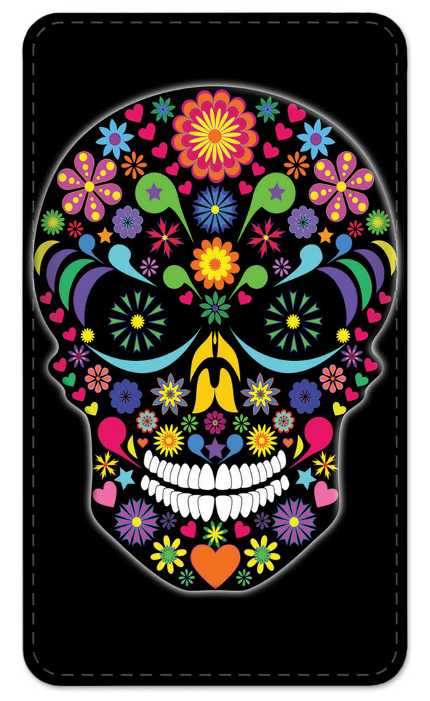 Multi Color Sugar Skull - #950