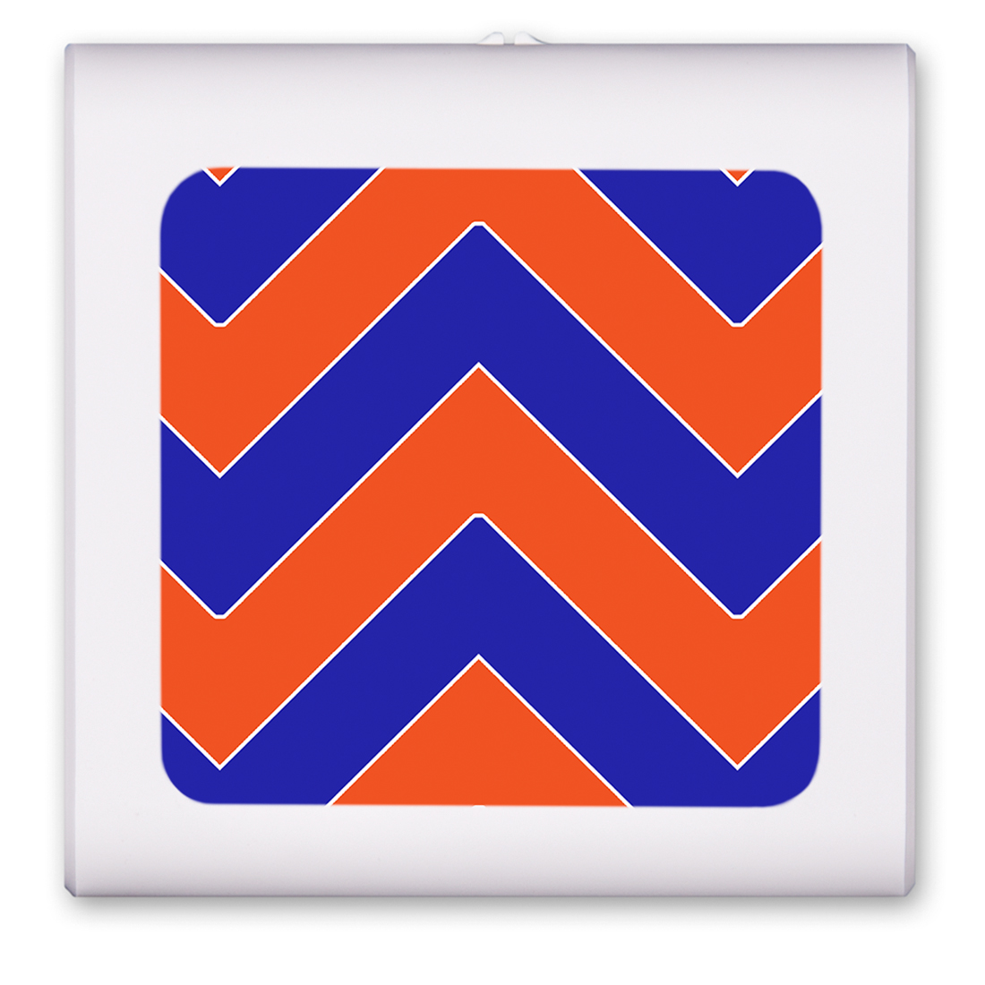 Thunder Football Colors Chevron - #995