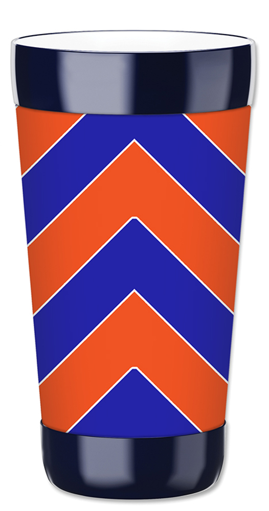 Thunder Football Colors Chevron - #995