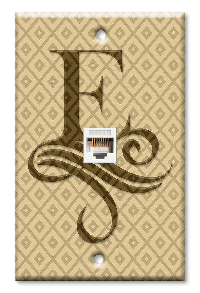 Letter "E" Monogram - #E