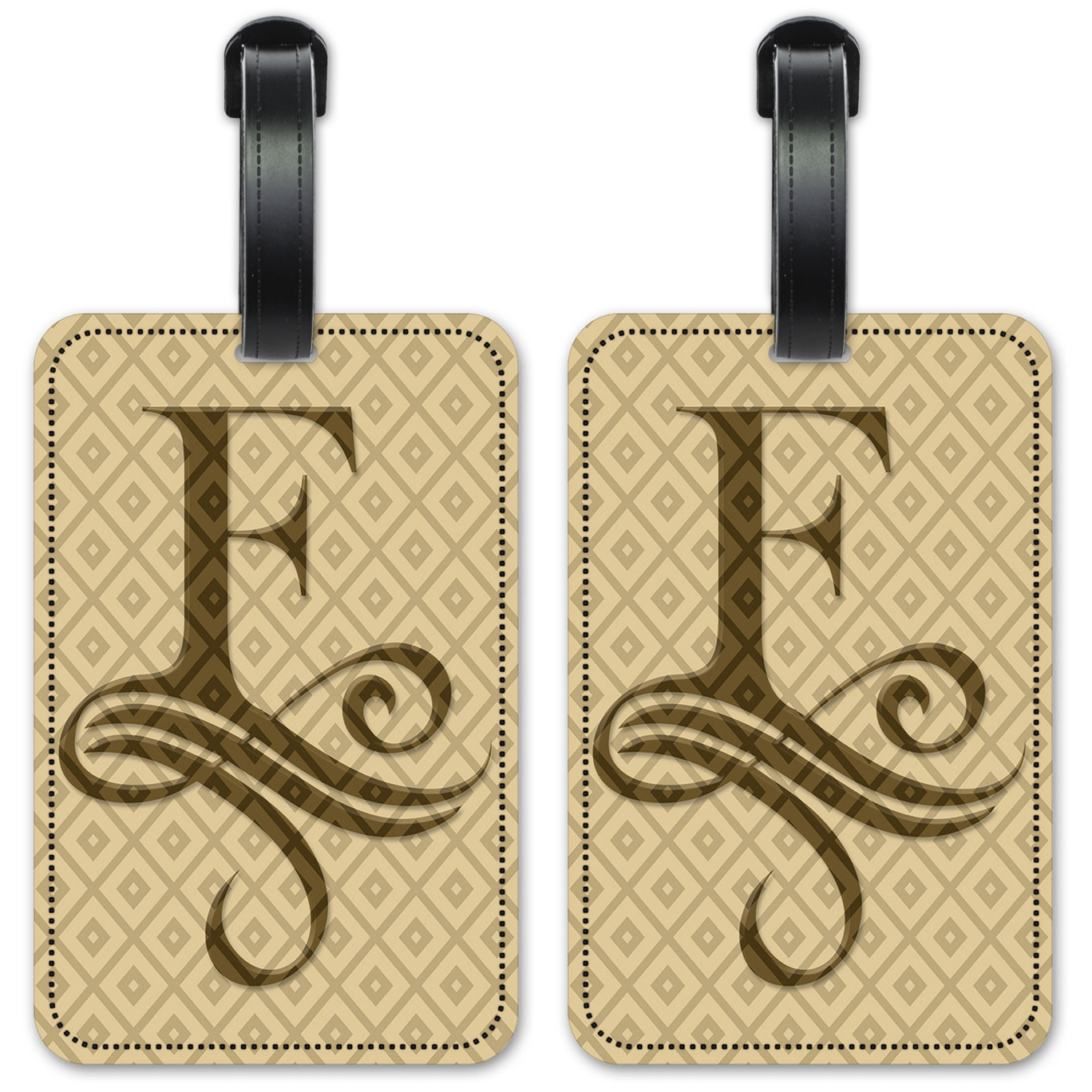 Letter "F" Monogram - #F