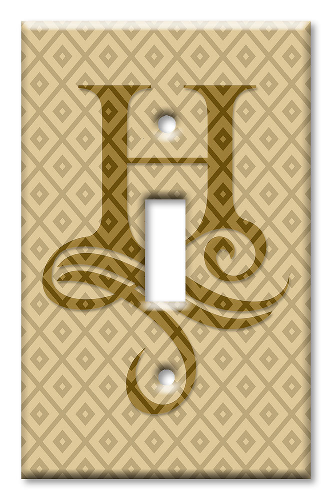 Letter "H" Monogram - #H