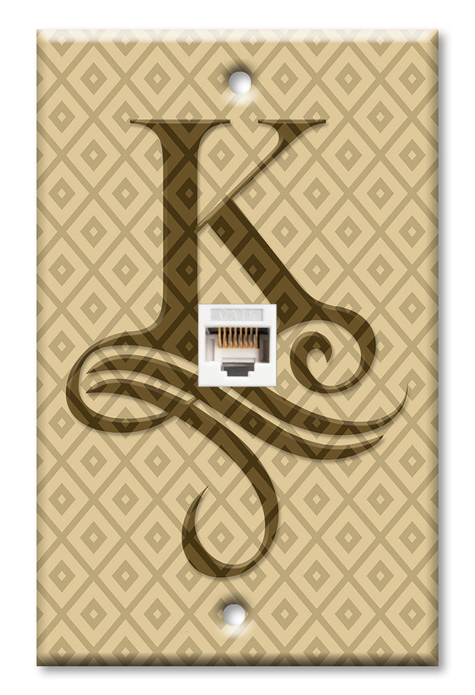 Letter "K" Monogram - #K