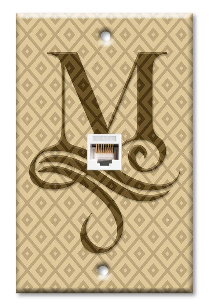 Letter "M" Monogram - #M