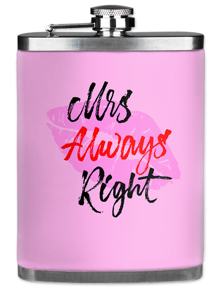 Mrs Always Right - Wedding Engagement Gift - #MRS ALWAYS RIGHT