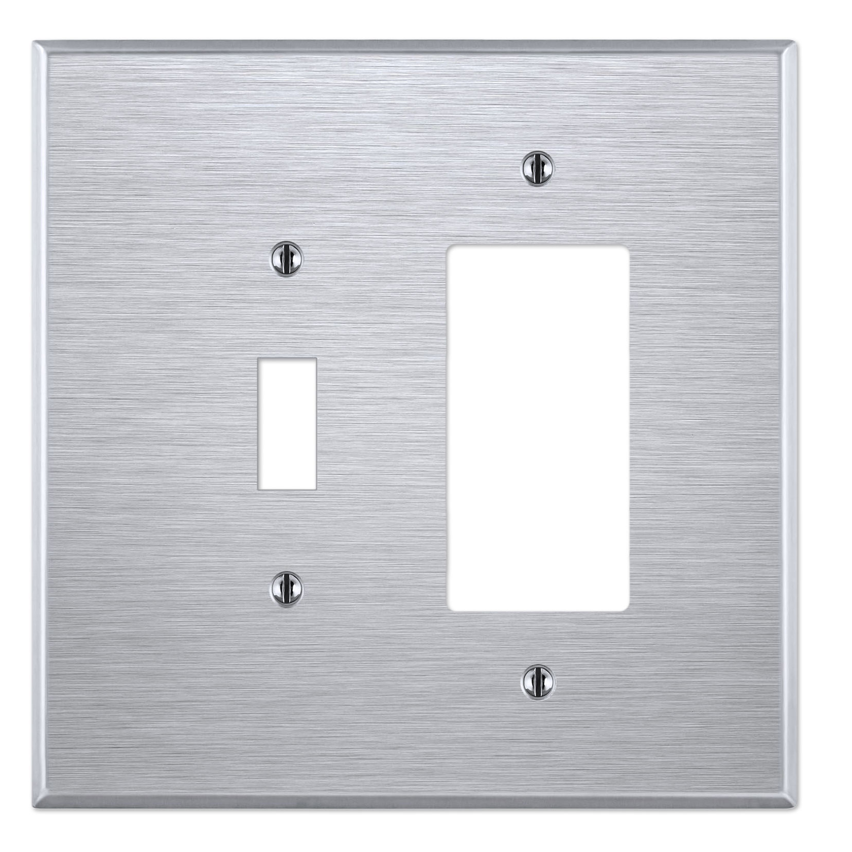 Stainless Steel OVERSIZE JUMBO Switch Plates