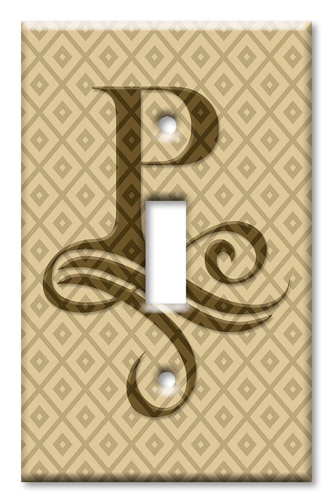 Letter "P" Monogram - #P