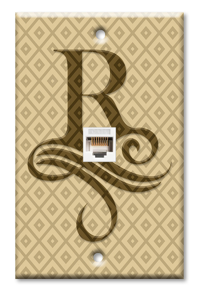 Letter "R" Monogram - #R