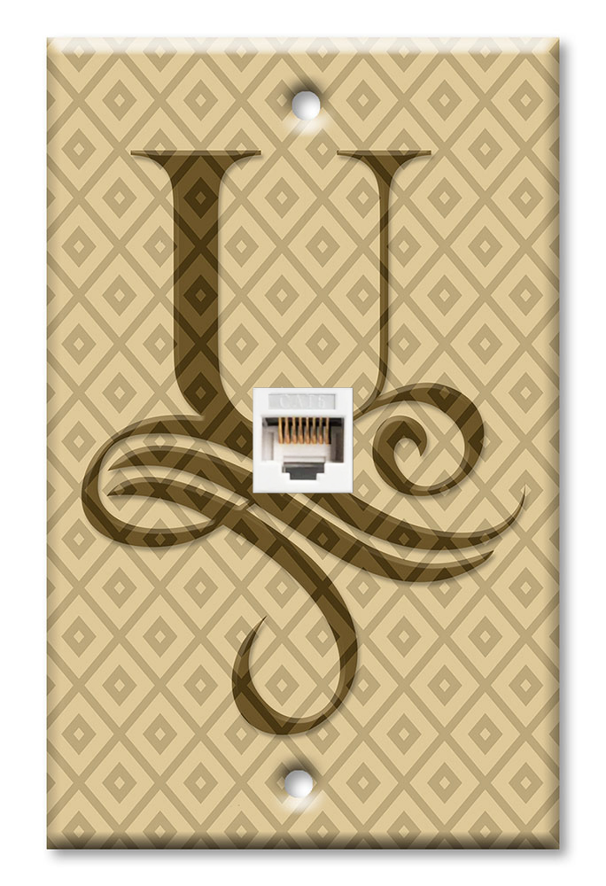 Letter "U" Monogram - #U