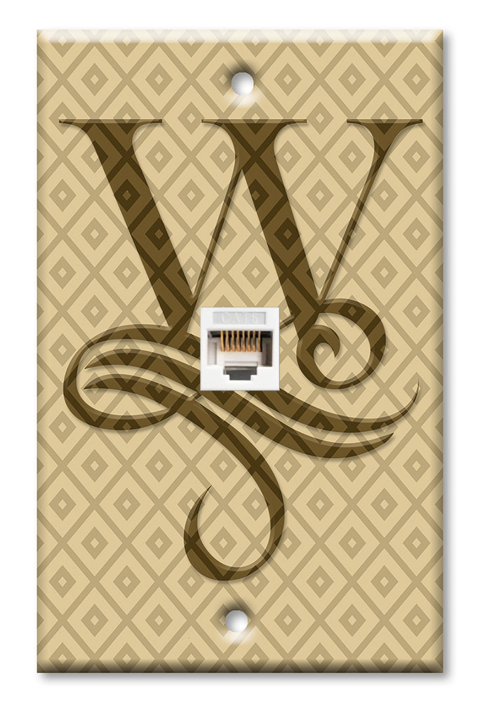 Letter "W" Monogram - #W