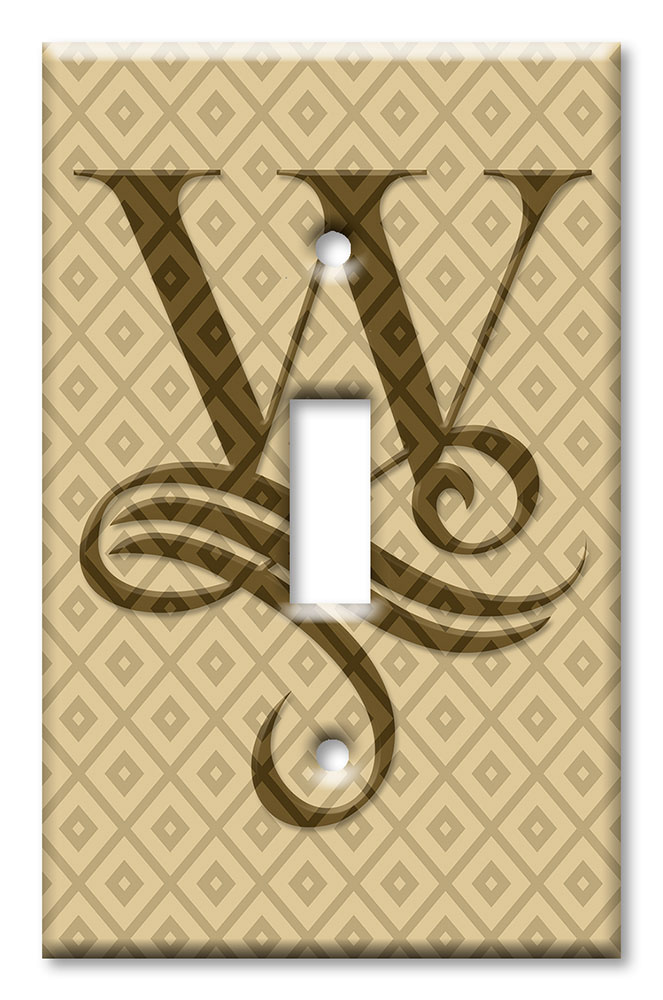 Letter "W" Monogram - #W