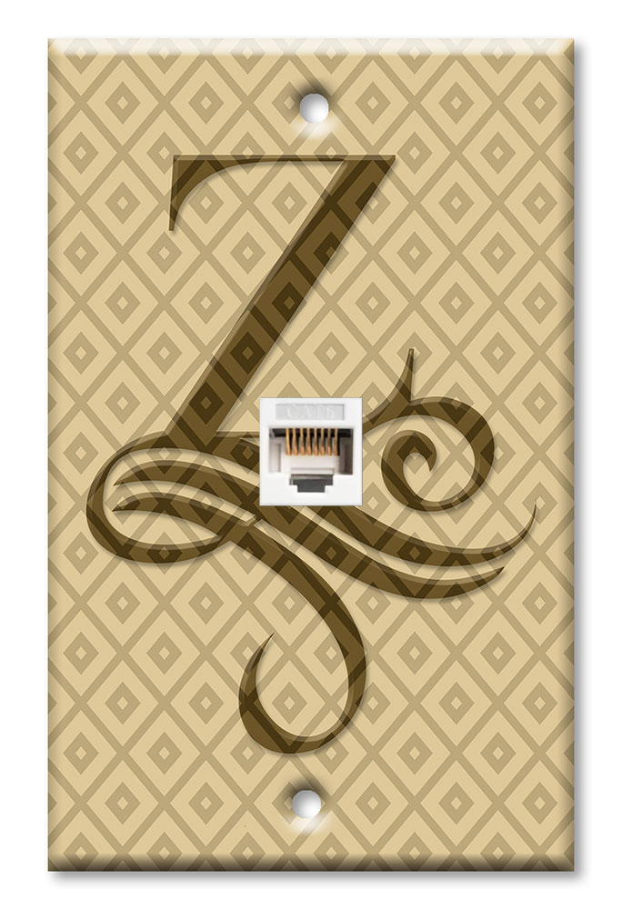 Letter "Z" Monogram - #Z