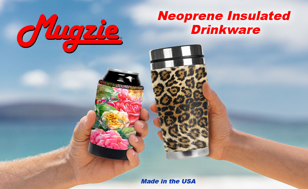 Mugzie Brand 16-Ounce Cocktail Shaker with Insulated Wetsuit Cover - Michael Godard: Strike It Rich