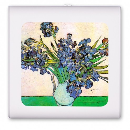 Van Gogh: Vase and Irises - #10