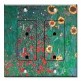 Printed 2 Gang Decora Duplex Receptacle Outlet with matching Wall Plate - Klimt: Sunflowers