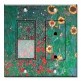 Printed 2 Gang Decora Switch - Outlet Combo with matching Wall Plate - Klimt: Sunflowers