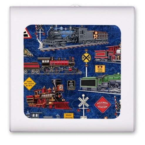 Steam Locomotives (blue) - #1020