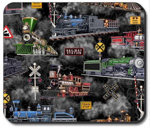 Steam Locomotives (black) - #1021