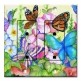 Printed 2 Gang Decora Duplex Receptacle Outlet with matching Wall Plate - Garden Butterflies