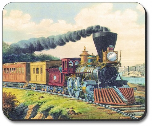 Currier and Ives: Express Train - #12