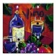 Printed 2 Gang Decora Duplex Receptacle Outlet with matching Wall Plate - Vino