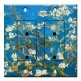 Printed 2 Gang Decora Duplex Receptacle Outlet with matching Wall Plate - Van Gogh: Almond Blossoms