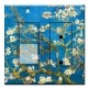Printed 2 Gang Decora Switch - Outlet Combo with matching Wall Plate - Van Gogh: Almond Blossoms