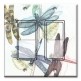 Printed Decora 2 Gang Rocker Style Switch with matching Wall Plate - Dragonflies