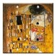 Printed 2 Gang Decora Duplex Receptacle Outlet with matching Wall Plate - Klimt: The Kiss