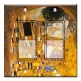 Printed Decora 2 Gang Rocker Style Switch with matching Wall Plate - Klimt: The Kiss
