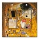 Printed 2 Gang Decora Switch - Outlet Combo with matching Wall Plate - Klimt: The Kiss