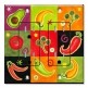 Printed 2 Gang Decora Duplex Receptacle Outlet with matching Wall Plate - Peppers