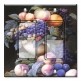 Printed Decora 2 Gang Rocker Style Switch with matching Wall Plate - Redoute: Grapes in a Vase