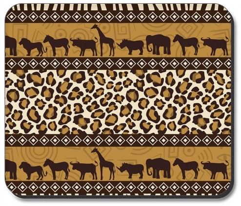 African Theme Animals and Prints - #2500