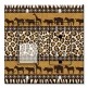 Printed 2 Gang Decora Switch - Outlet Combo with matching Wall Plate - African Theme Animals and Prints