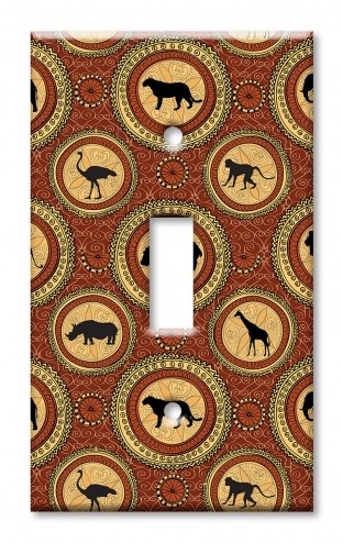 African Theme Animal Circles - #2501