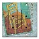 Printed 2 Gang Decora Duplex Receptacle Outlet with matching Wall Plate - Van Gogh: Vincent's Chair