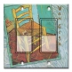 Printed Decora 2 Gang Rocker Style Switch with matching Wall Plate - Van Gogh: Vincent's Chair