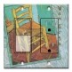Printed 2 Gang Decora Switch - Outlet Combo with matching Wall Plate - Van Gogh: Vincent's Chair