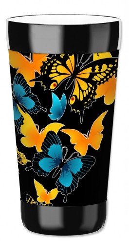 Blue & Yellow Butterflies - #2555