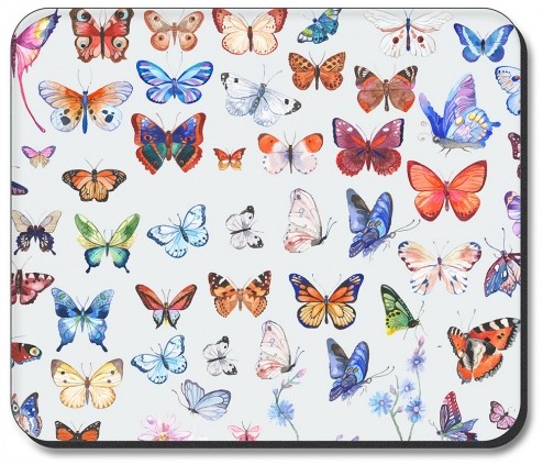 Watercolor Butterflies - #2557