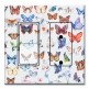 Printed 2 Gang Decora Switch - Outlet Combo with matching Wall Plate - Watercolor Butterflies