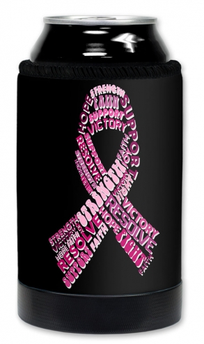 Breast Cancer "Word Ribbon" - #2570