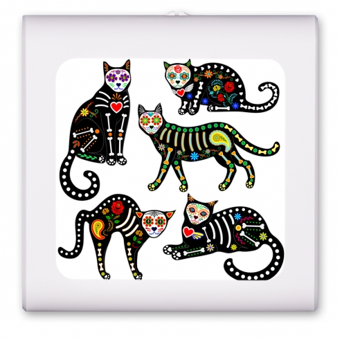 Day of The Dead Cats - #2579