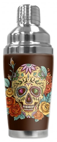 Skull and Flowers - #2588